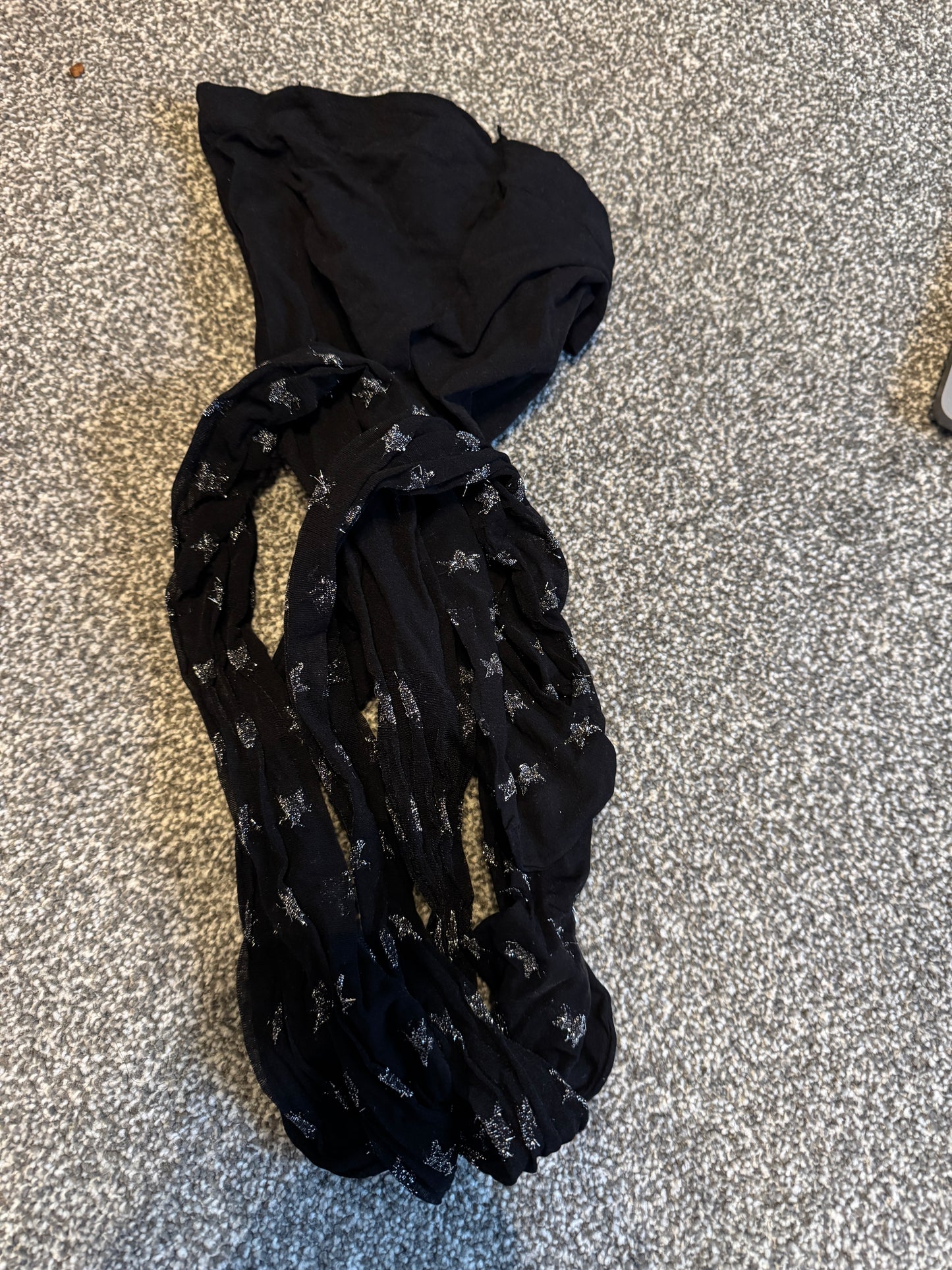 Black tights silver stars